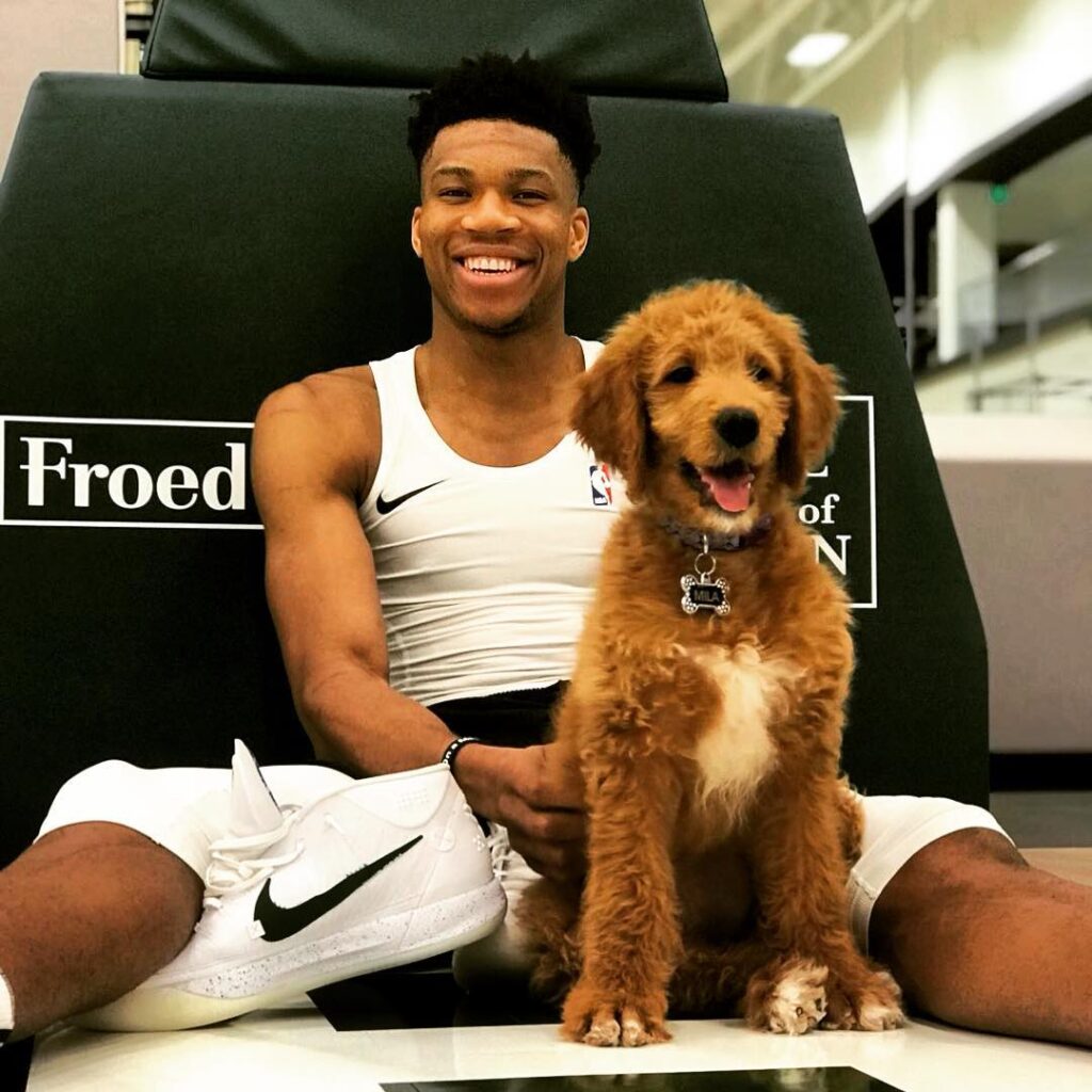 Giannis Antetokounmpo și Mila