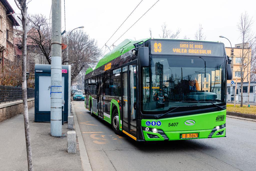 autobuz București, STB