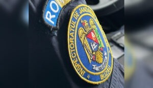 Emblemă pe uniformă de jandarm