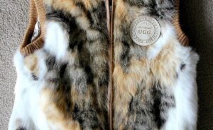Haină din blană de pisică
