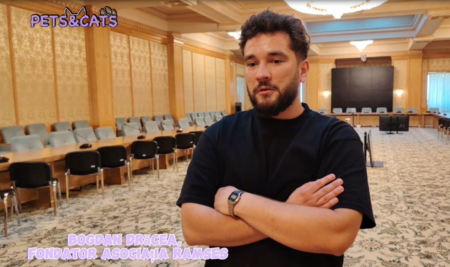 Bogdan Drăcea, fondator Asociația Ramses, în Parlamentul României