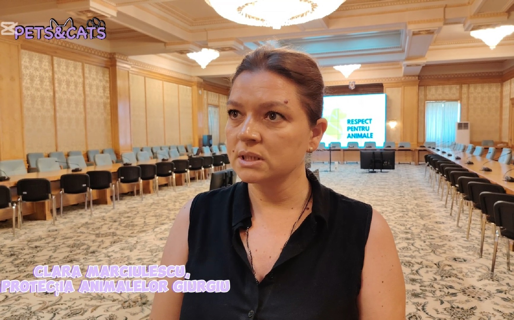 Clara Marciulescu, de la Protecția Animalelor Giurgiu, în Parlament