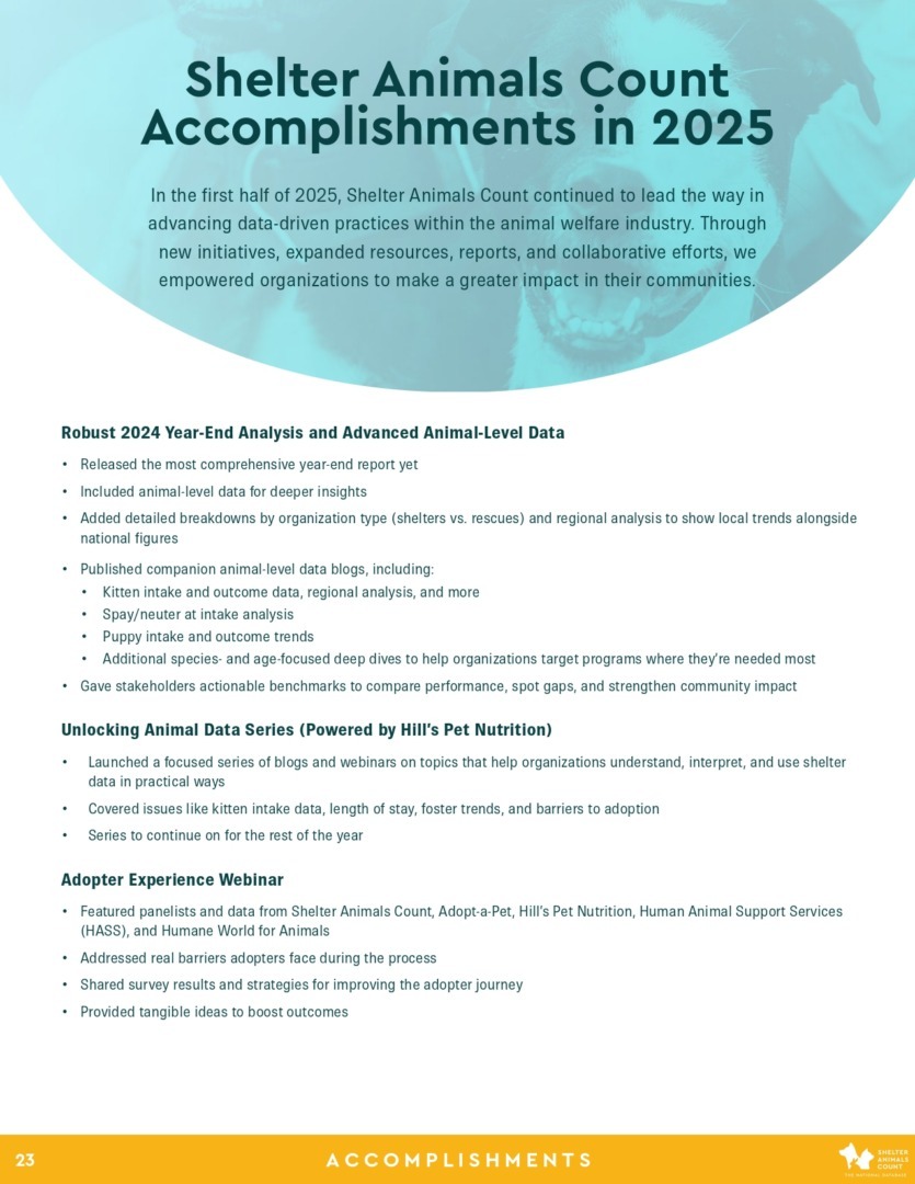 Raport Shelter Animals Count