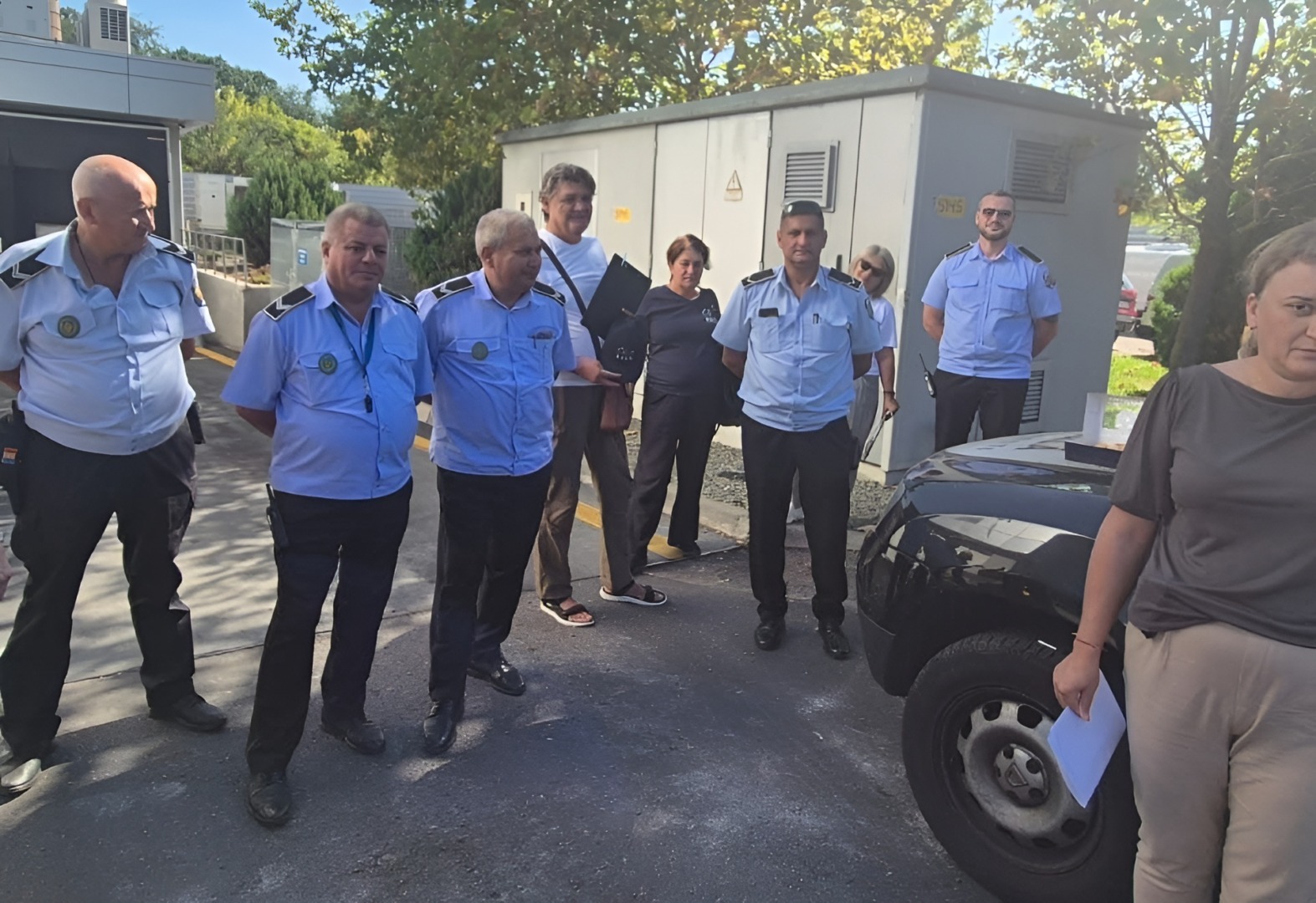 Polițiști locali din București alături de reprezentanți ASPA