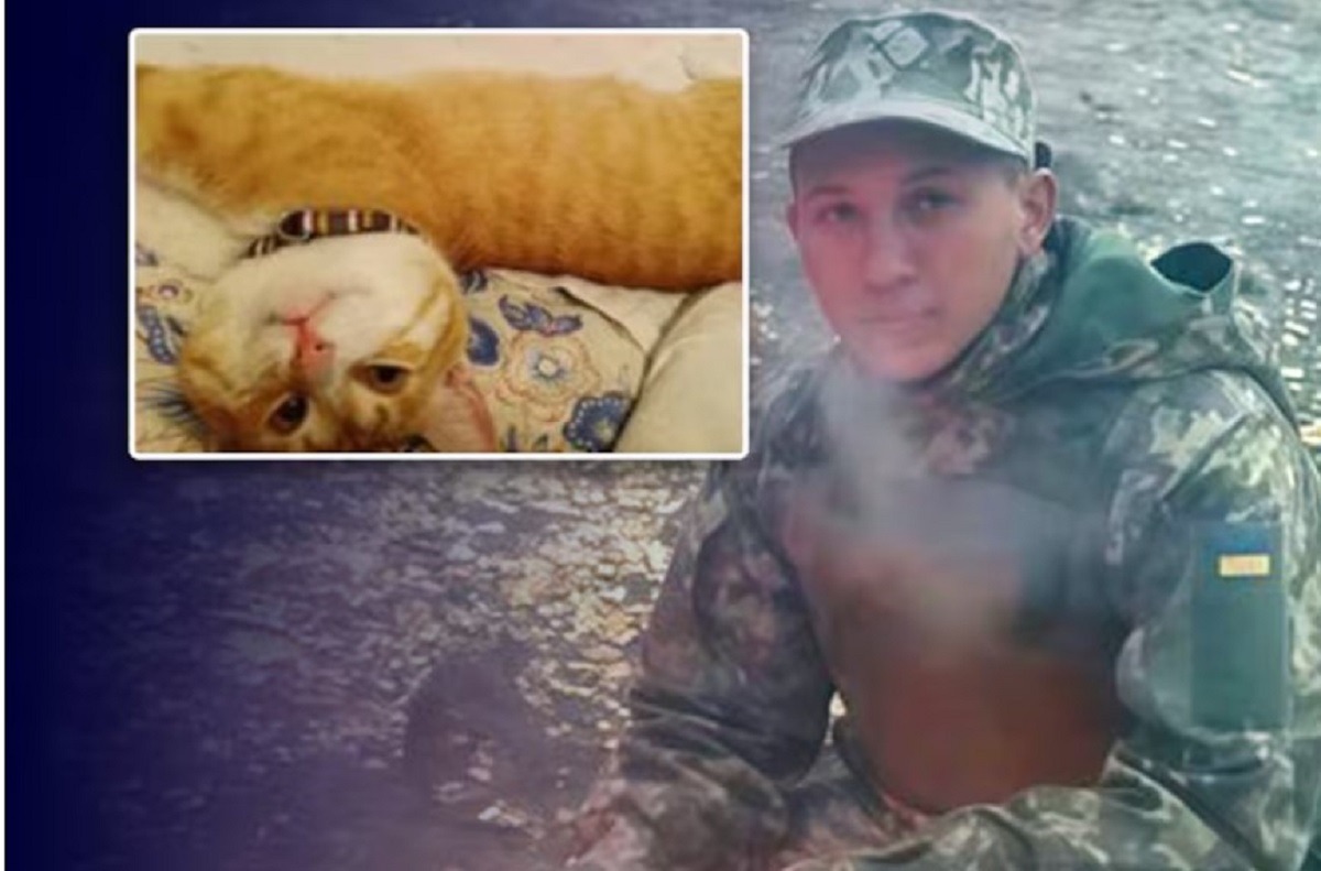 soldat si motanul sau