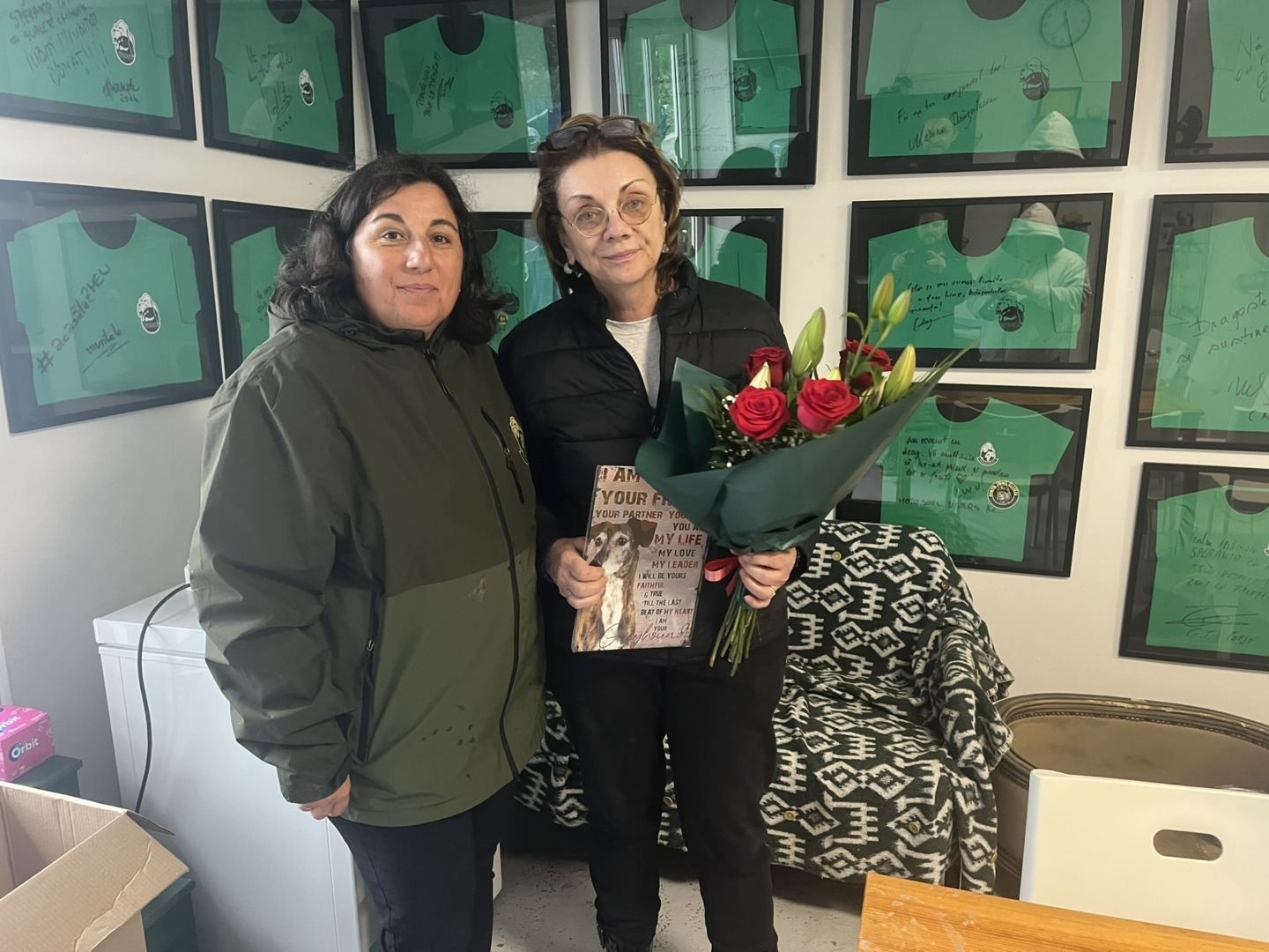 Adapostul Speranta Anca Tomescu si Carmen Tanase