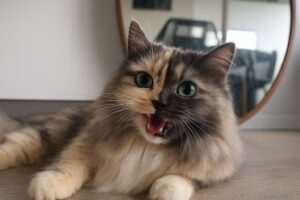 Pisicuţă colorată şi vorbăreaţă