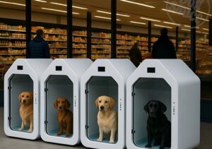 Cuști inteligente pentru câini