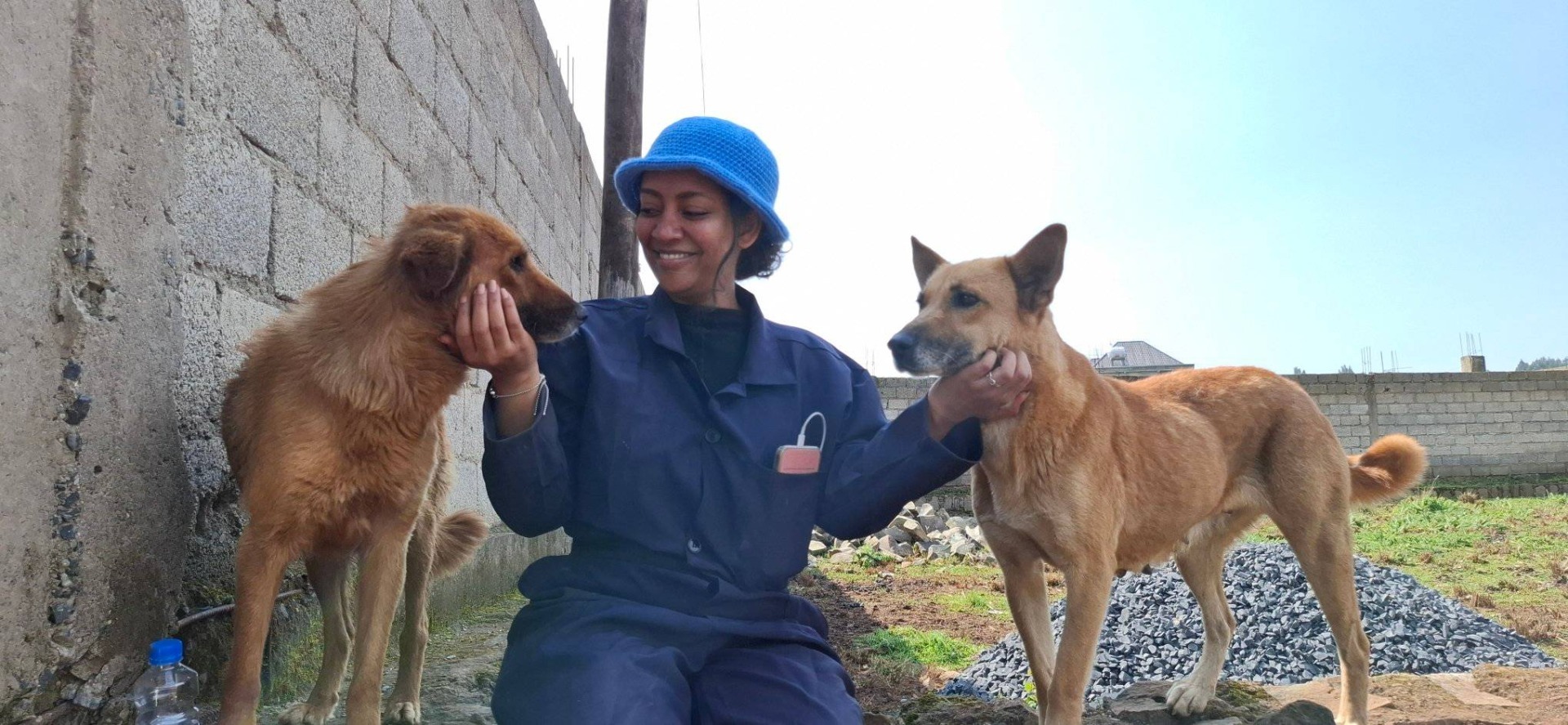 Feven Melese, activistă pentru drepturile animalelor din Etiopia