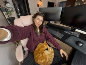 Adina Oanță, o tânără care salvează animale