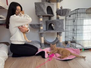 Iulia Marin, o tânără care salvează animale