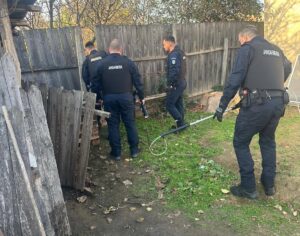 Jandarmii din Galați capturează câini agresivi