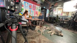 Cadru din filmul Efectul Pufi