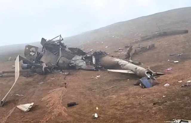 Elicopter prăbușit în Peru
