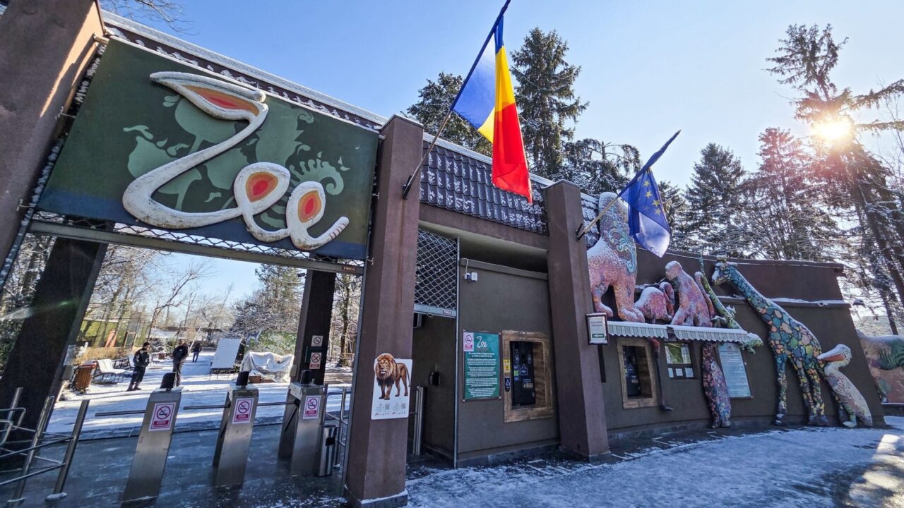 Intrarea Grădinii Zoologice din București