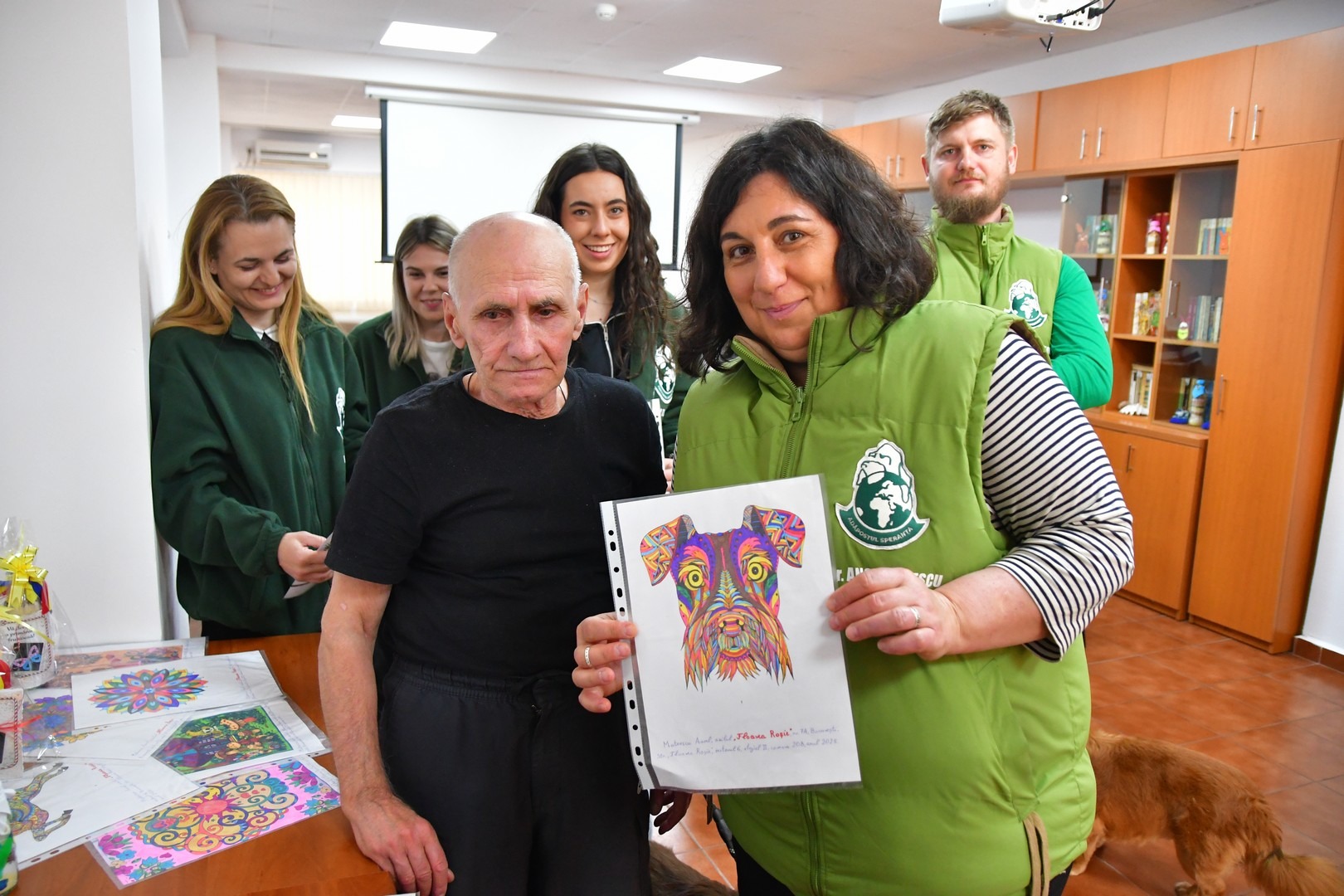 Anca Tomescu la Centrul Floare Rosie