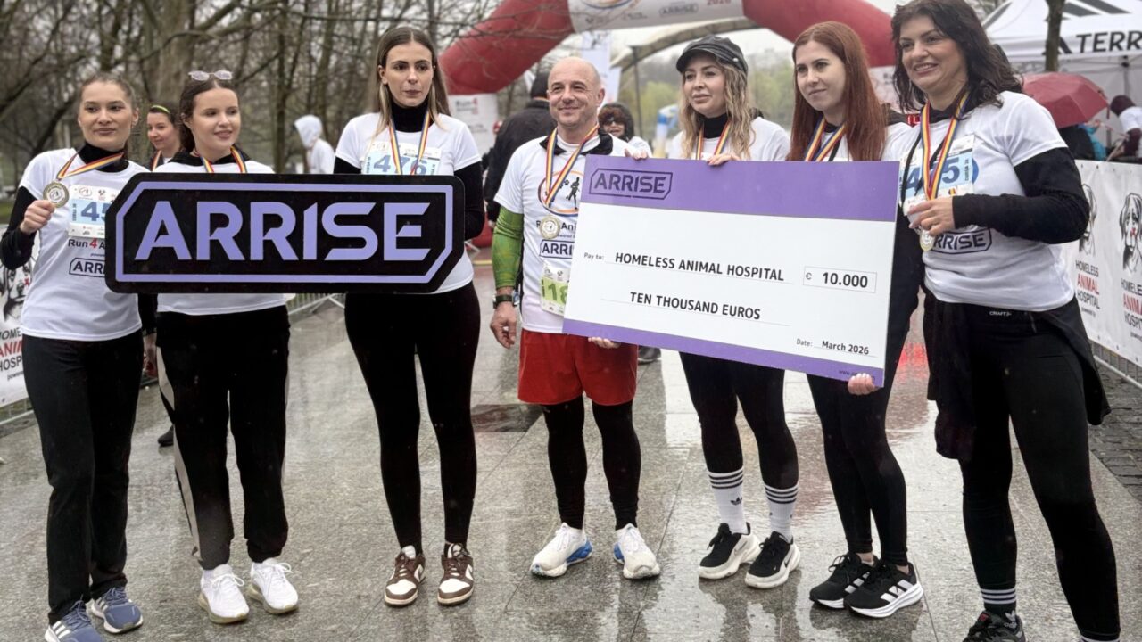 Participanți la prima ediție Run4Animals, eveniment caritabil pentru cauza animalelor fără stăpân