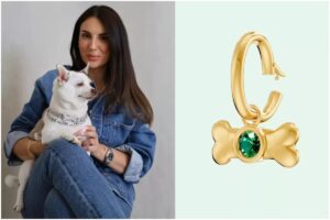 Creatoarea brandului și una dintre creațiile sale