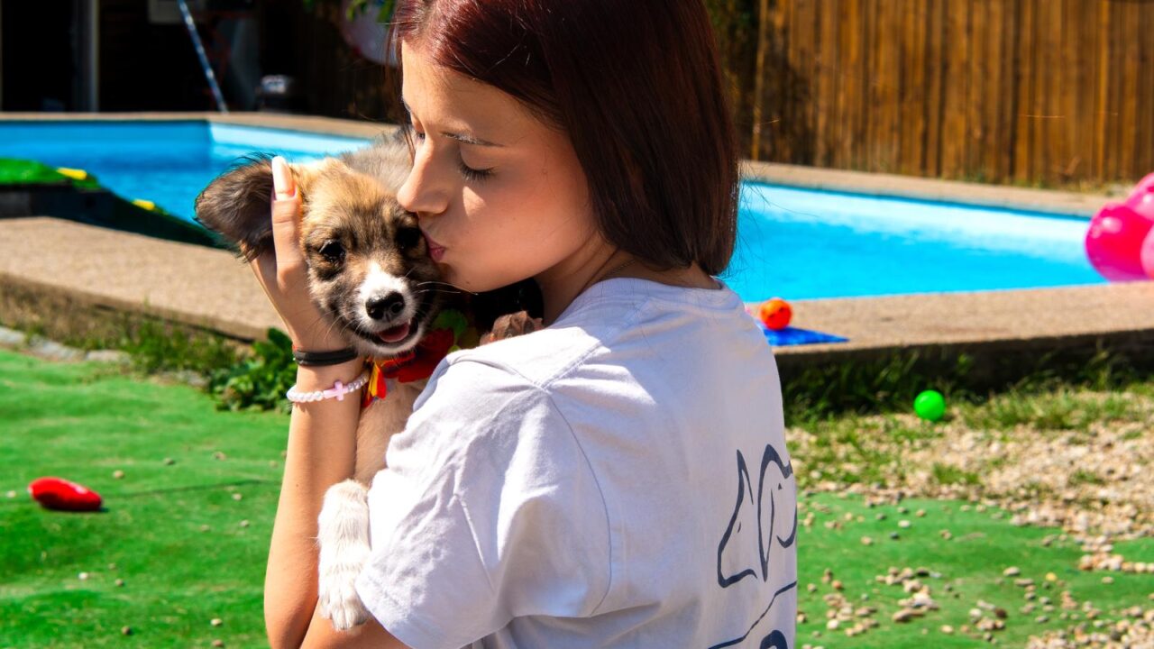 Teodora, voluntară ASPA